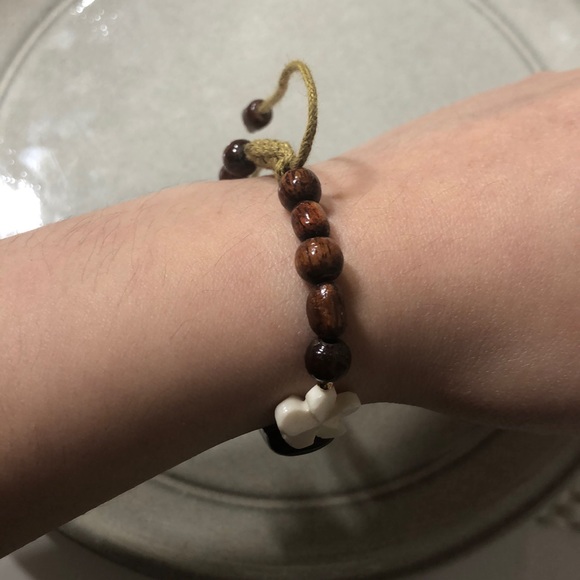 *Free Add On* Wooden Charms Tropical Bracelet - Picture 5 of 5